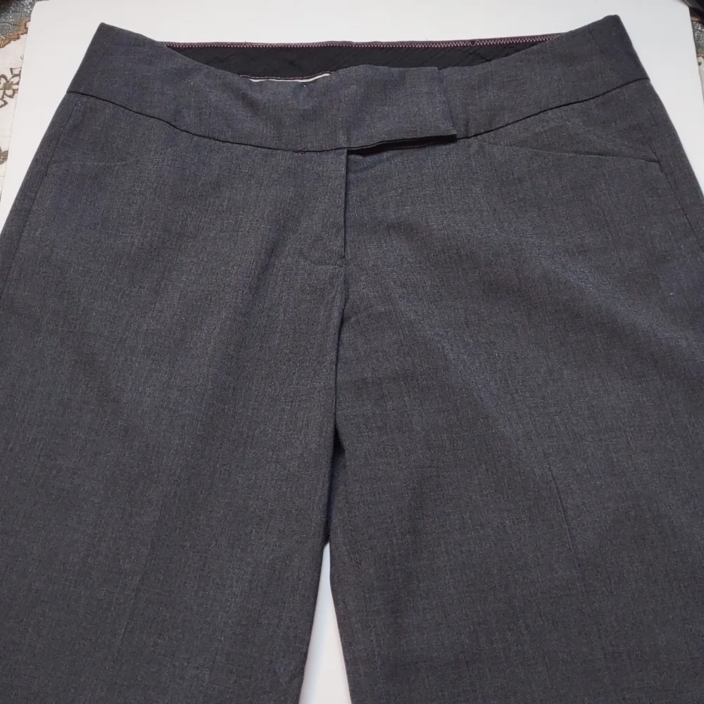 The Limited Wool like Gray Wide Leg Pants